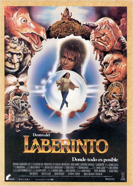 Capa do filme "Labirinto: A Magia do Tempo"